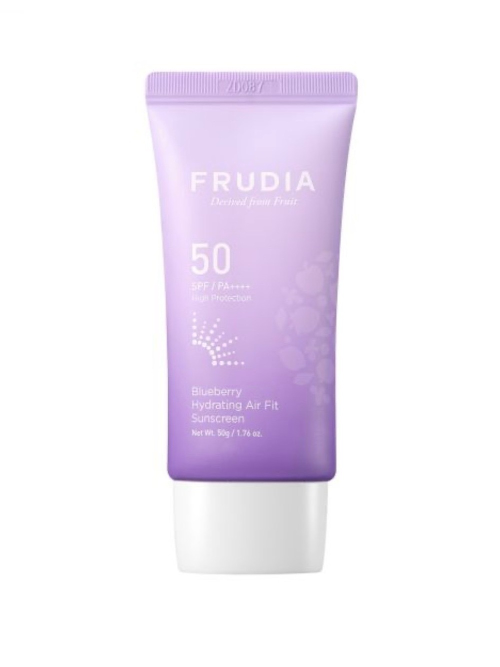 Frudia Blueberry Hydrating Air Fit Sunscreen SPF 50 - Purple.